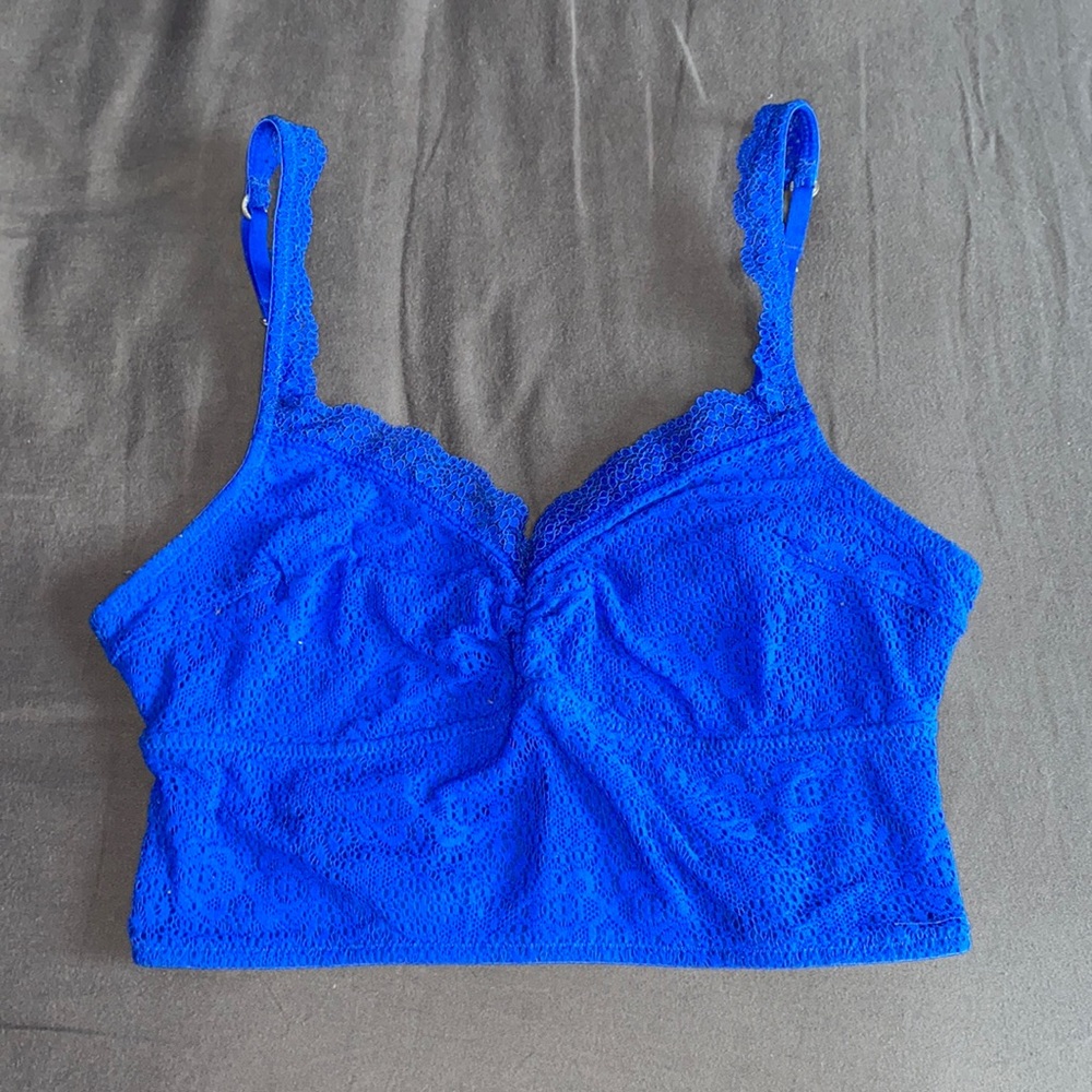 Gilly Hicks Blue Bralette